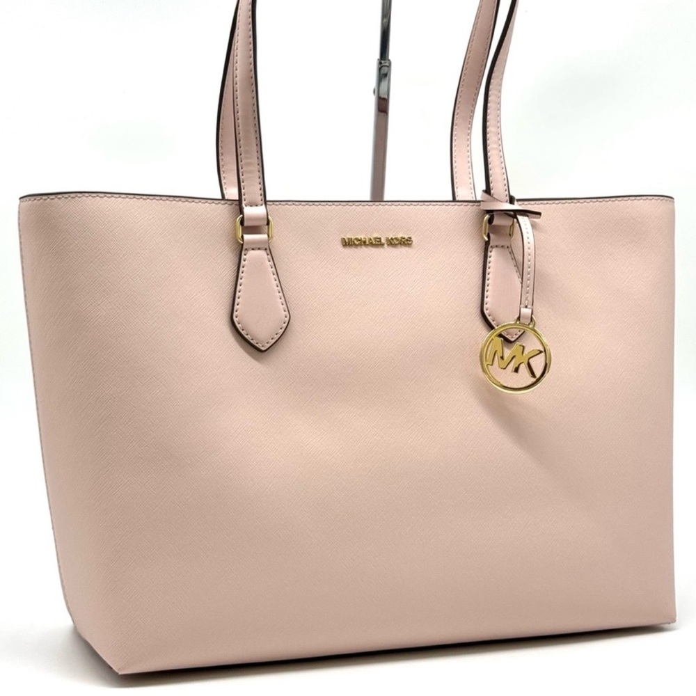 Michael Kors Sheila Large Signature Logo Tote Bag - Powder Blush